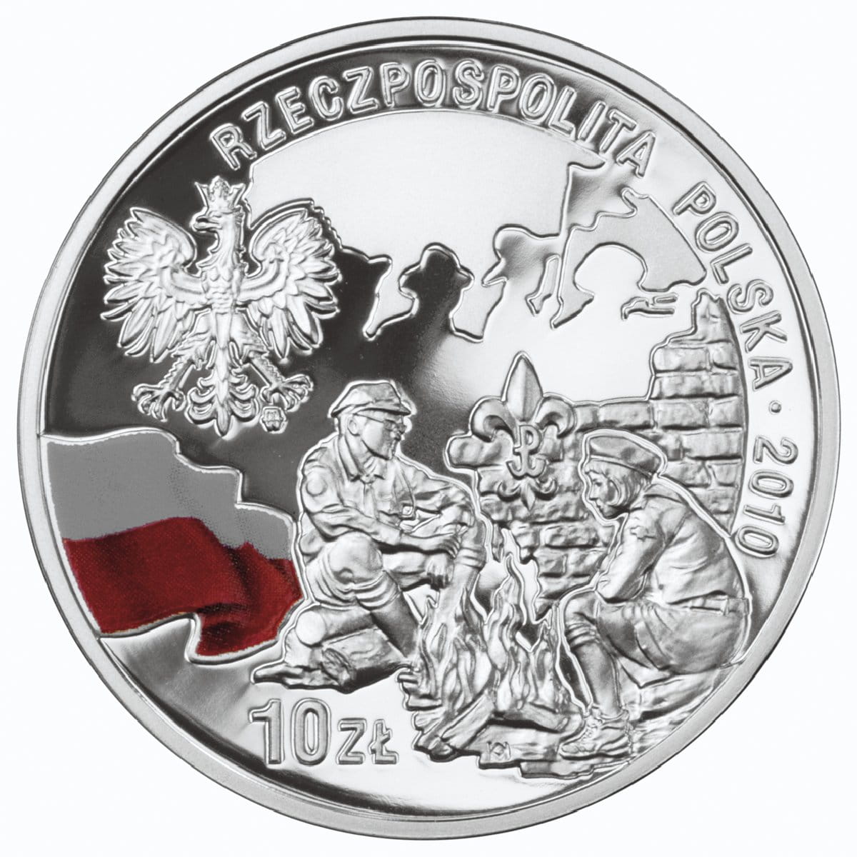 10 zł 100. rocznica Harcerstwa Polskiego