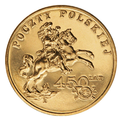 2 zł 450 lat Poczty Polskiej