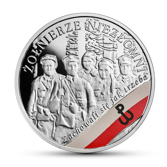 10 zł Wyklęci przez komunistów żołnierze niezłomni