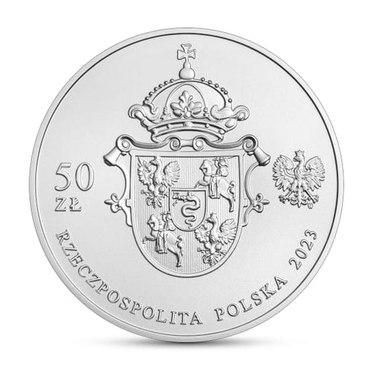 Moneta 50 zł 500. rocznica urodzin Anny Jagiellonki