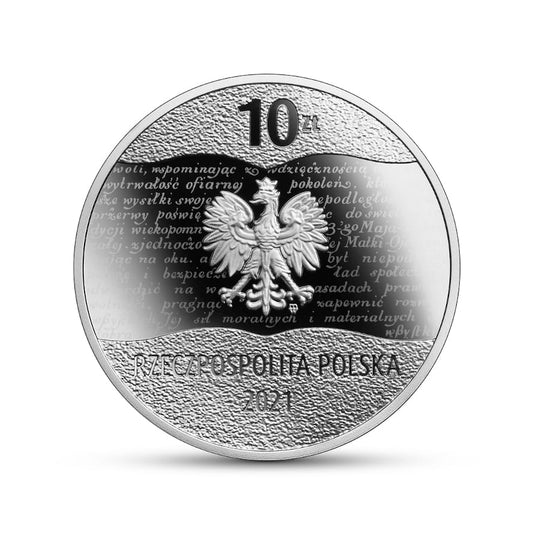 Moneta 10 zł 100. rocznica Konstytucji marcowej