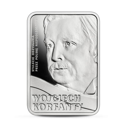 10 zł Stulecie odzyskania przez Polskę niepodległości – Wojciech Korfanty