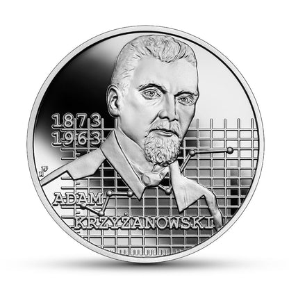Moneta 10 zł Wielcy polscy ekonomiści – Adam Krzyżanowski