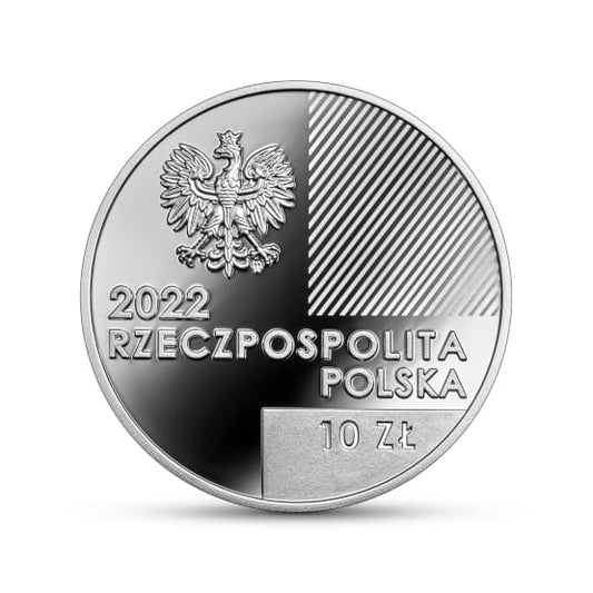 Moneta 10 zł Wielcy polscy ekonomiści – Leon Biegeleisen
