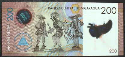200 Cordobas - Nikaragua 2015 r.