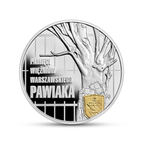 Moneta 10 zł Pamięci więźniów warszawskiego Pawiaka