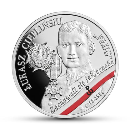 10 zł  Wyklęci przez komunistów żołnierze niezłomni - Łukasz Ciepliński „Pług”