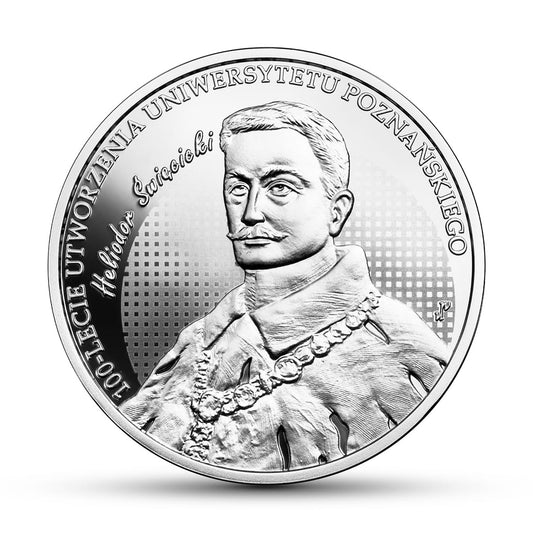 10 zł 100-lecie utworzenia Uniwersytetu Poznańskiego