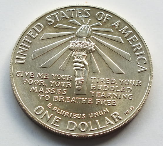 1 dollar Statua Wolności - zw. 1986 p