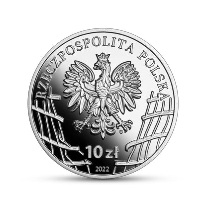 Moneta 10 zł Wyklęci przez komunistów żołnierze niezłomni – Zdzisław Broński „Uskok”