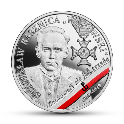 10 zł Wyklęci przez komunistów żołnierze niezłomni - Stanisław Kasznica „Wąsowski”