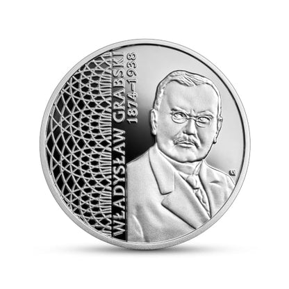 Moneta 10 zł Wielcy polscy ekonomiści – Władysław Grabski